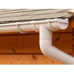 Sert PVC yağmur oluğu (Ø 100mm) Sert PVC yağmur oluğu (Ø 100mm)