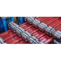 Sıcak Daldırma Galvalume Üzeri Fabrikasyon Rulo Boyama Sistemi ile Boyanmış Oluklu - Trapez Saclar