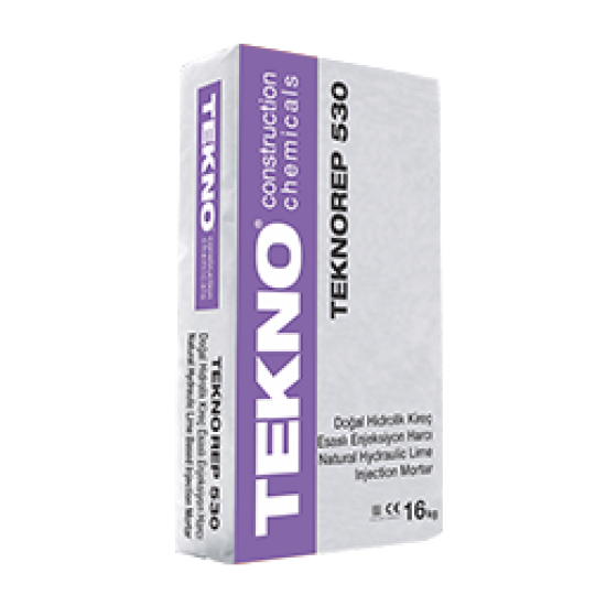 Tekno Yapı Kimyasalları - Teknorep 530 - Doğal Hidrolik Kireç Esaslı Enjeksiyon Harcı