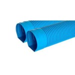 Ø 100 mm anma çaplı, Tünel tipi drenaj borusu (PVC esaslı)